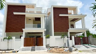 తక్కువ ధరలో త్రిబుల్ ఎక్స్ విల్లాస్  Luxurious Triplex Villas For Sale  in Hyderabad Shamirpet [upl. by Anaicilef810]