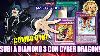 Best OTK CYBER DRAGON DECK DESTROY YOUR RIVAL YuGiOh Master Duel [upl. by Cristie]