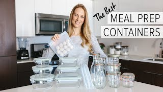 MEAL PREP CONTAINERS 4 awesome containers that arent plastic [upl. by Aia862]