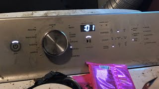 Maytag Dryer MEDB835DW Review End of cycle chime video [upl. by Friede]