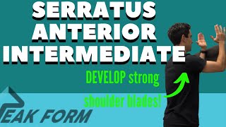 Serratus Anterior Intermediate Exercises  San Diego Chiropractor [upl. by Trocki]