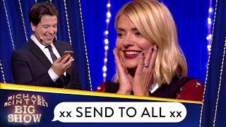 Holly Willoughby Hilarious Send To All  Michael McIntyres Big Show [upl. by Sarajane317]