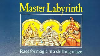 Ep 253 Master Labyrinth Board Game Review Ravensburger 1991  How To Play [upl. by Ocinemod141]