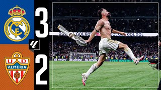 Real Madrid 32 Almería  HIGHLIGHTS  LaLiga 202324 [upl. by Ettolrahs621]