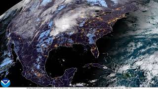 CONUS Nov 03 2024  24 Hour Timelapse [upl. by Ynaffets]