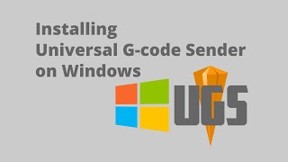 How to install Universal Gcode Sender on Windows [upl. by Aikmat]