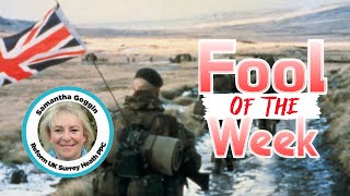 Fool Of The Week  Reform UK Candidate Blames Tories For Falklands War [upl. by Nitram]