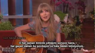 Taylor Swift ve Zac Efron Ellen Showda quotPumped Up Kicksquot  Türkçe Altyazılı [upl. by Alliuqahs145]