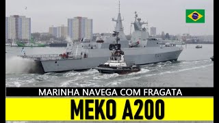 quotMARINHA BR navega com FRAGATA MEKO A200quot military militar geopolitica [upl. by Rahal]