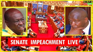 LIVE SENATE  Impeachment motion Debate of Kericho Governor Mutai ahead of DP Gachagua [upl. by Groeg]