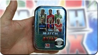 Match Attax Mini Tin Sammeldose Unboxing Bundesliga 14 15 [upl. by Novel]