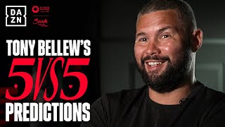 63 KOs Between Them 🤯  Tony Bellews Matchroom vs Queensberry 5v5 Predictions [upl. by Ciryl]