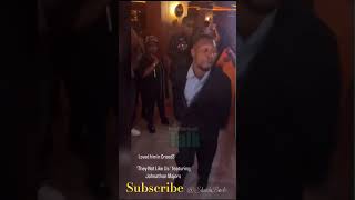 Jonathan Majors Dancing to quotThey Not Like Usquot No Worries [upl. by Alilak447]