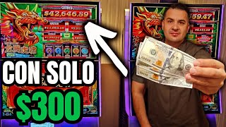 📢 Jugamos con solo 300 en el High Limit del Casino para Llevarnos el Grand Jackpot de 42000 [upl. by Ivett]