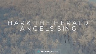 Hark The Herald Angels Sing Christmas Lyric Video [upl. by Glorianna]