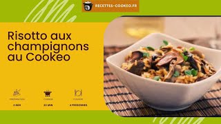 Risotto aux champignons au Cookeo [upl. by Ritch964]