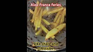 shorthow to make a aloo France feries french shorthow to make a aloo France feries cooking recipe [upl. by Burrton]