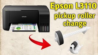 Epson L3110 Pickup Roller Replacement  A Step by Step Guide [upl. by Sualakcin]