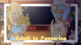 Dsmp react to Passerine 12 made by 🌑 The creator 🥀 READ DESC discontinued [upl. by Trilley]