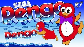 Pengo  1982  Arcade  Gameplay  HD 720p 60FPS [upl. by Crosby]