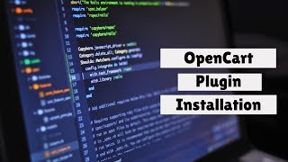 OpenCart Plugin Installation [upl. by Gazo310]