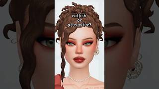 catfish or attractive did you guess all right😳 sims4 thesims4 sims shorts [upl. by Aikemahs]