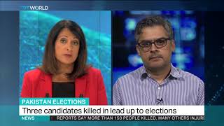 Pakistan Election Sikander Shah talks to TRT World [upl. by Mcgaw]