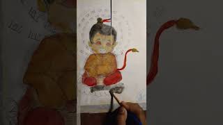 MY FIRST DRAWING IN YOUTUBE [upl. by Dor]