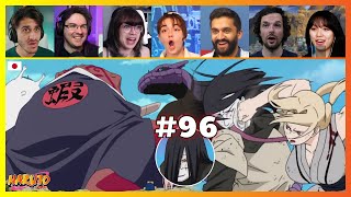 Naruto Episode 96  Sannin Showdown  Reaction Mashup ナルト [upl. by Servais574]