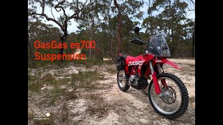 GasGas es700 Bike build The suspension [upl. by Rohpotsirhc]