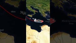 United Kingdom to oman cargo ship route cargocarrier generalcargoship 10millionshortviews [upl. by Mohn]