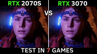 RTX 2070 SUPER vs RTX 3070  Test In 7 Games  2022 [upl. by Anohr]