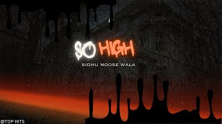 SO HIGH  Siddhu Moose Wala  TOP HITS [upl. by Shurlock]