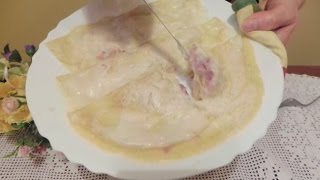 Crepes prosciutto e mozzarella in 5 minuti ham and mozzarella crepes in 5 minutes [upl. by Eirolav]