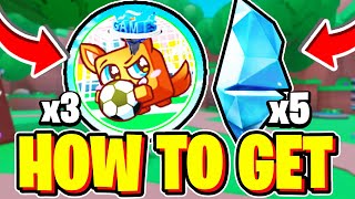 How To Get ALL SHINES amp QUEST BADGES In Pet Catchers ROBLOX THE GAMES EVENT [upl. by Barhos]