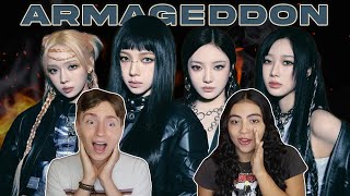 Music Producer and Video Editor React to aespa 에스파 Armageddon MV [upl. by Onileva]