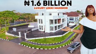 Inside a ₦16 Billion 940000 Luxury Mansion in Lekki  Ultimate Dream Home Tour [upl. by Tiffi]