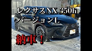 モデリスタ付きレクサスNX 350h バージョンL納車！ムーンルーフ付き [upl. by Pen480]