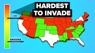 US States IMPOSSIBLE To Invade [upl. by Mooney]