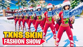 the TXNS SKIN ONLY Fortnite FASHION SHOW [upl. by Russo671]