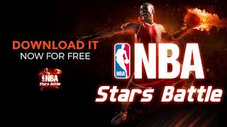 NBA Basketball Stars Battle  Free battle cards  New FREE game [upl. by Aitahs]