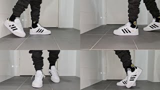 Adidas Grand Court SE SHOES Cloud White Core Black Orbit Grey On Feet [upl. by Hulen]