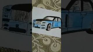 Rolls Royce drawing rollsroyce art shorts [upl. by Daune302]