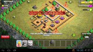 Clash of Clans Attacking Watchtower 3STARS [upl. by Neladgam]