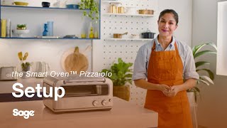 the Smart Oven™ Pizzaiolo  Setting up your machine  Sage Appliances UK [upl. by Borroff]