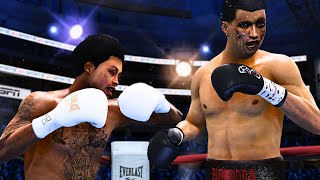 Errol Spence Jr vs Sebastian Fundora FULL FIGHT  Fight Night Champion AI Simulation [upl. by Annirak]