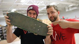 Tiny Board SKATE  Andy Schrock VS Brian Ambs [upl. by Erb]