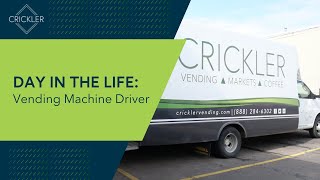 Day In The Life of a Crickler Vending Machine Driver [upl. by Asaert]