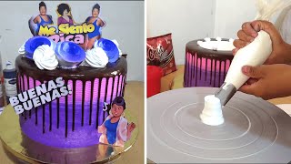 pastel viral de tik tok de buenas buenas hoy amanecimos rica sabrosa deliciosa por que puedo [upl. by Deragon782]