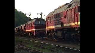 120 292 und 120 274 der letzte Güterzug mit „Wummequot von Greiz nach Zwickau [upl. by Arded535]